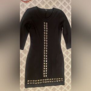 Forel Black Garment with Subtle Details size S